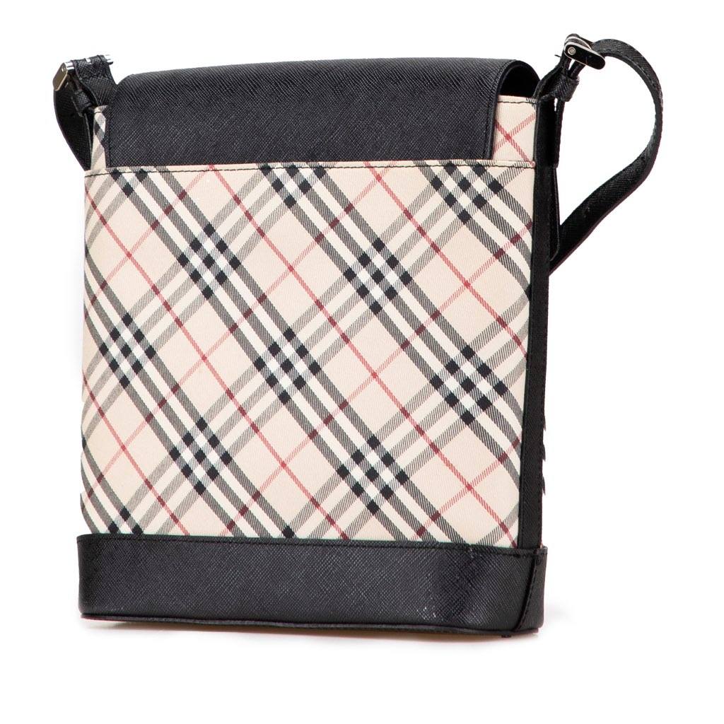 Burberry Nova Check Canvas Crossbody - Back view