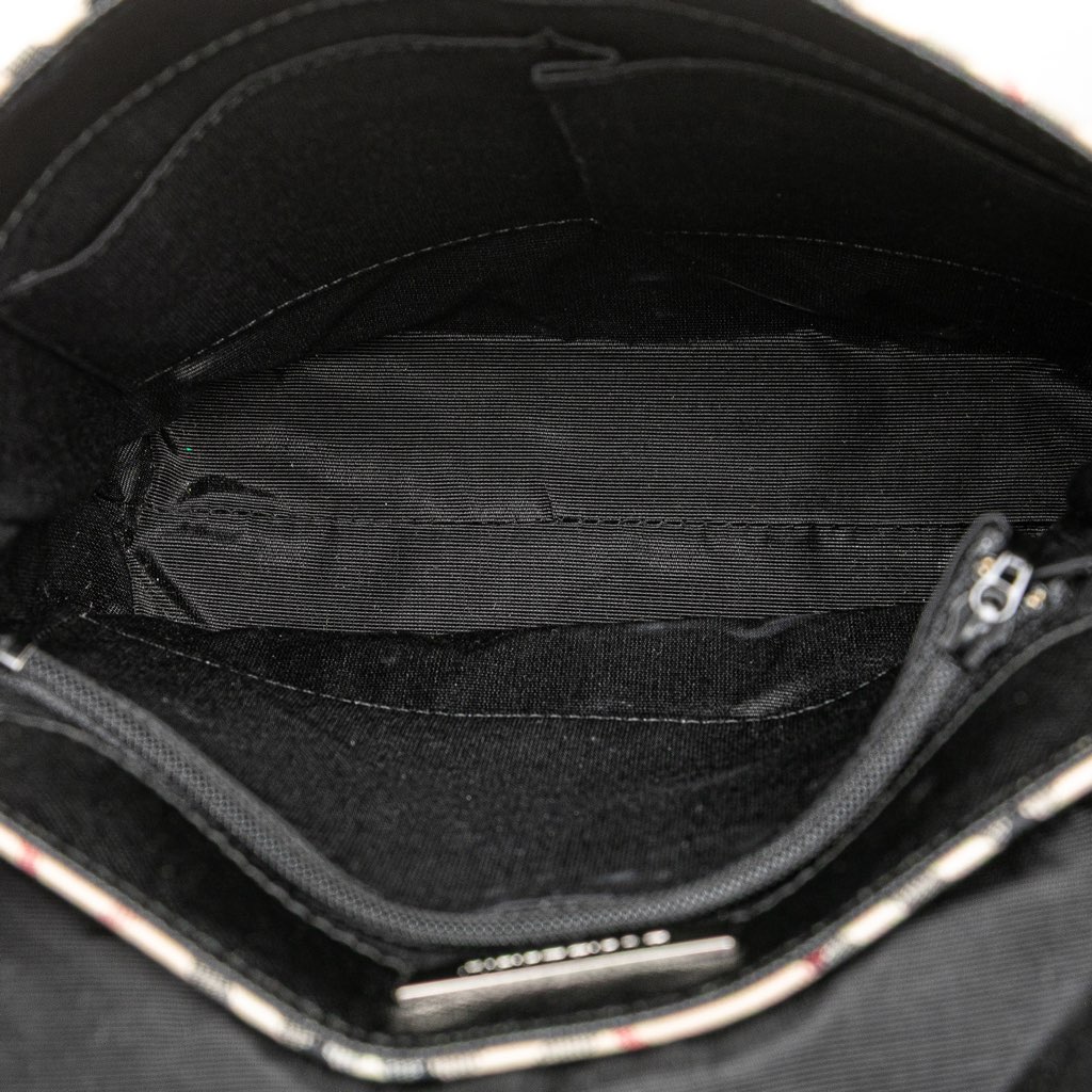 Burberry Nova Check Canvas Crossbody - 4