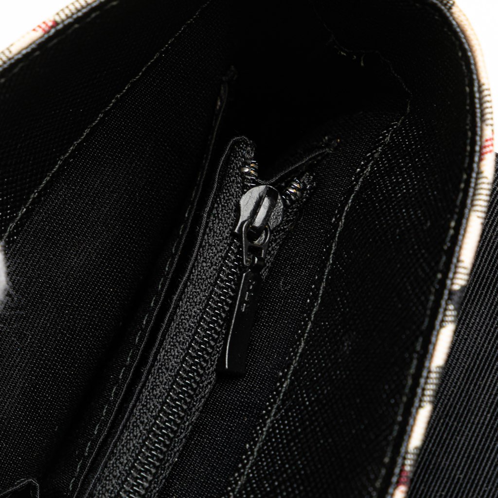 Burberry Nova Check Canvas Crossbody - Detail 1