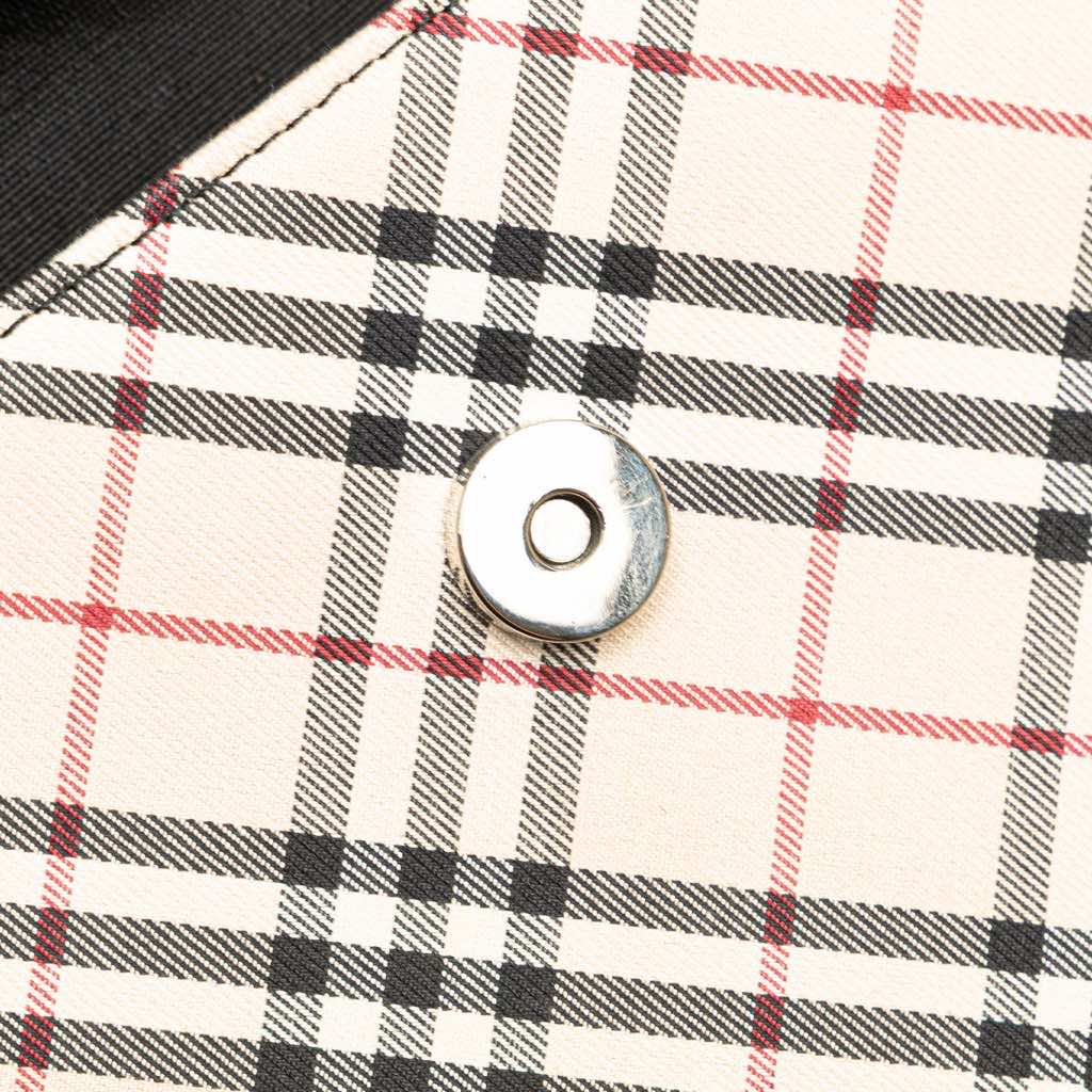 Burberry Nova Check Canvas Crossbody - Image 10