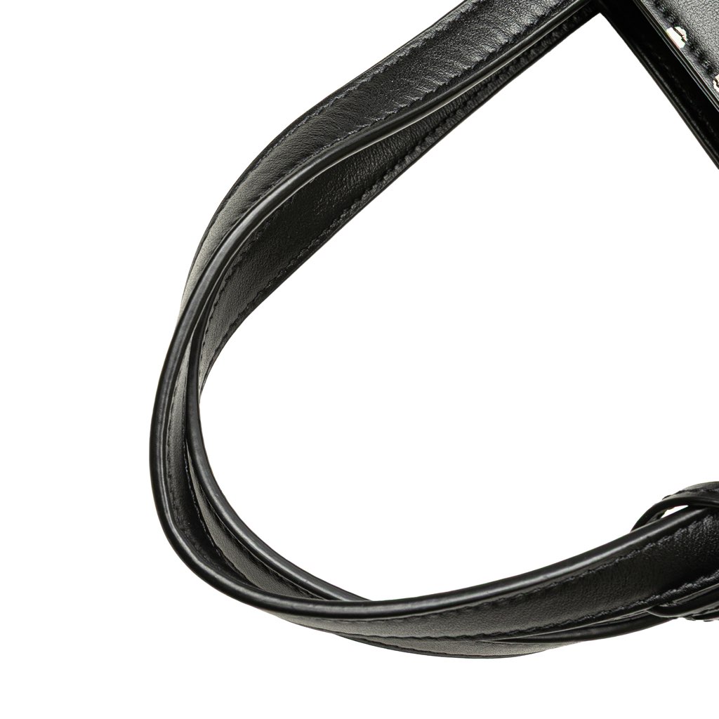 Saint Laurent Toy Calfskin Polka Dot North South Shopping Tote - Detail 2