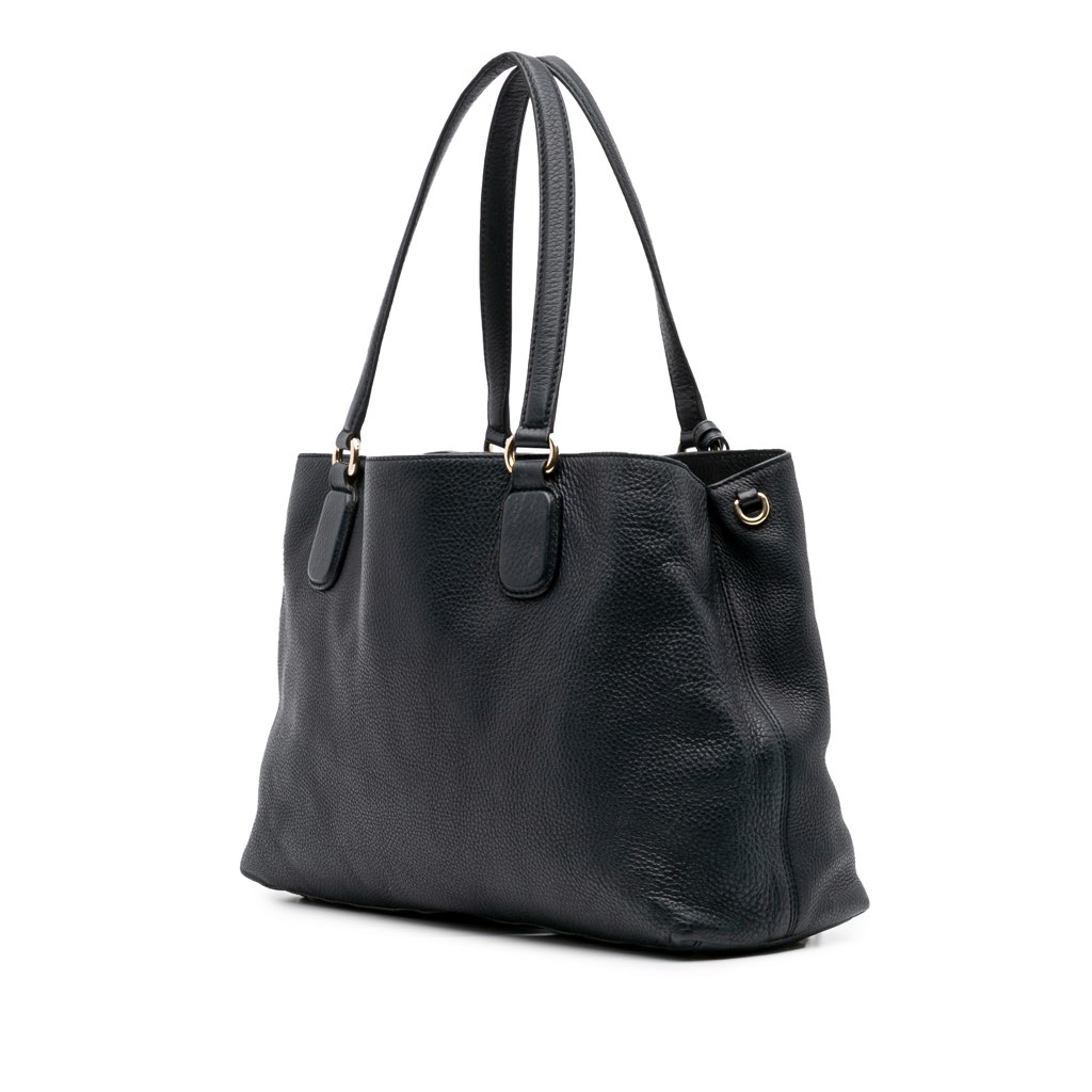 Gucci Medium Leather Soho Working Satchel - 2