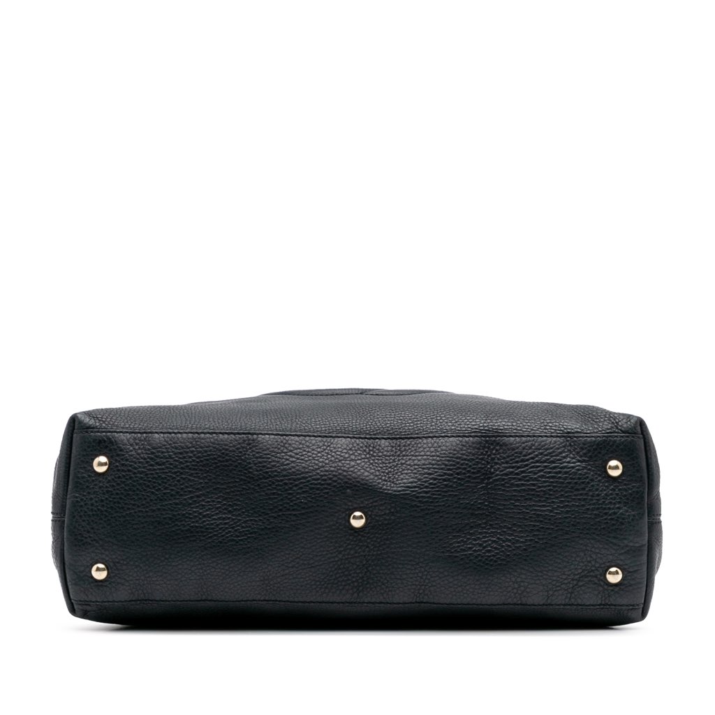 Gucci Medium Leather Soho Working Satchel - 3