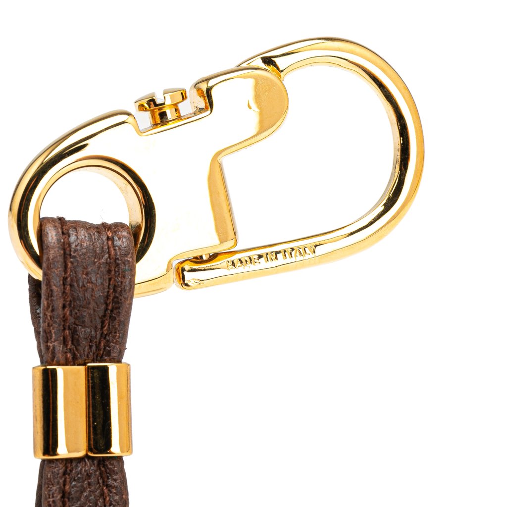 Gucci Gold Plated Horseshoe Key Chain - 4