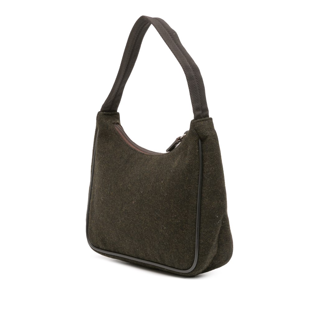 Prada Wool Sport Handbag - Back view