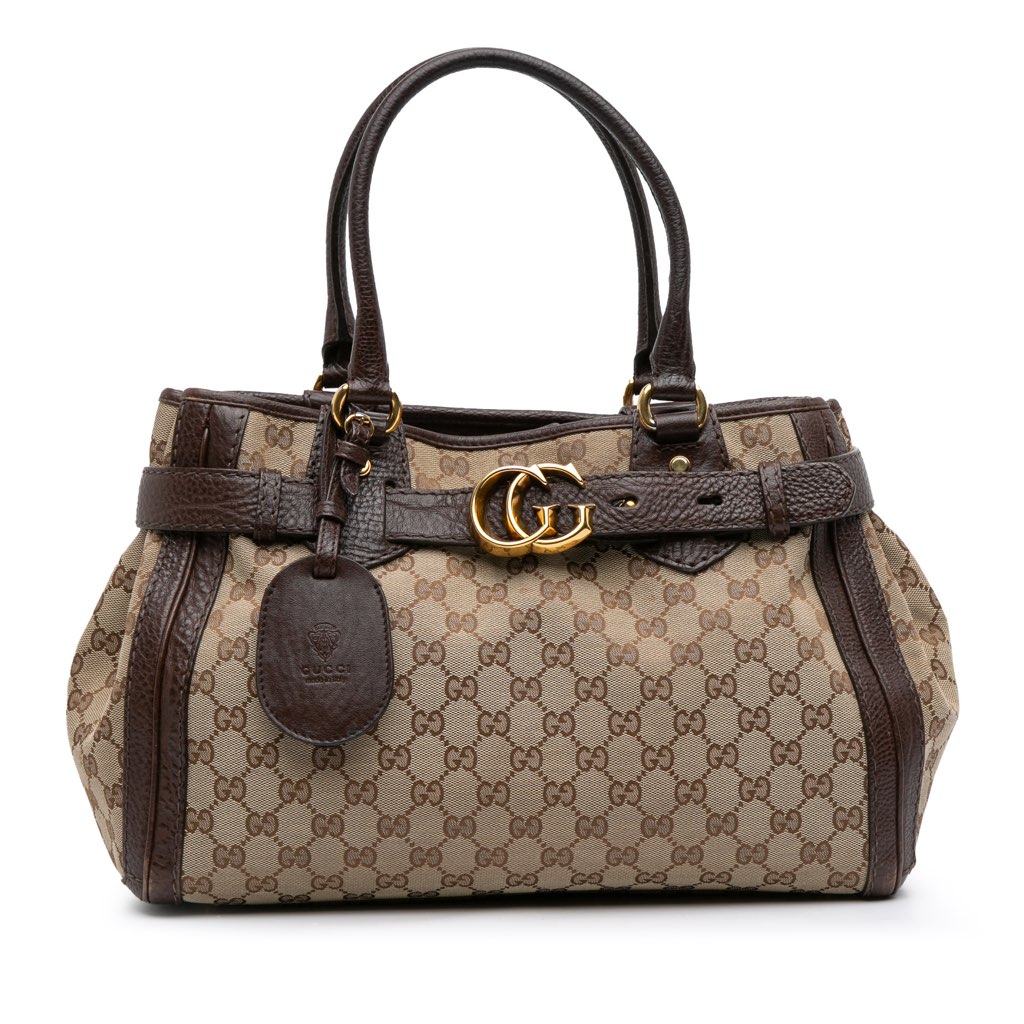 Gucci GG Canvas Running Tote