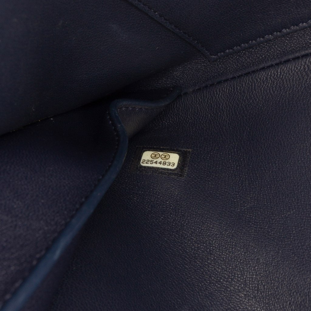 Chanel Lambskin Airlines Envelope Clutch - Detail 1