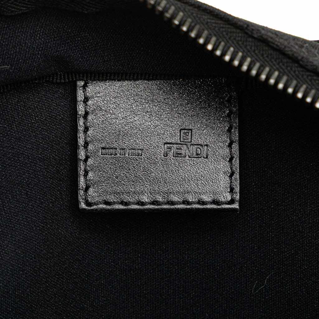 Fendi Mini Zucchino Canvas Handbag - Side view