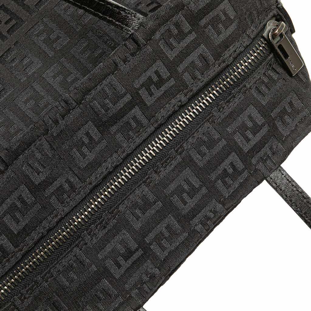Fendi Mini Zucchino Canvas Handbag - Image 10
