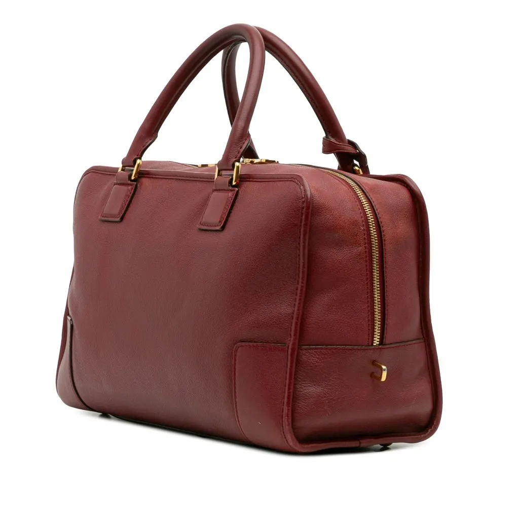 Loewe Limited Edition Year of the Dragon Leather Amazona 36 Red Leather Good - Back View