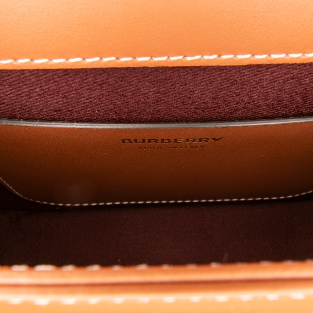 Burberry Small House Check Coated Canvas Elizabeth Crossbody - 5