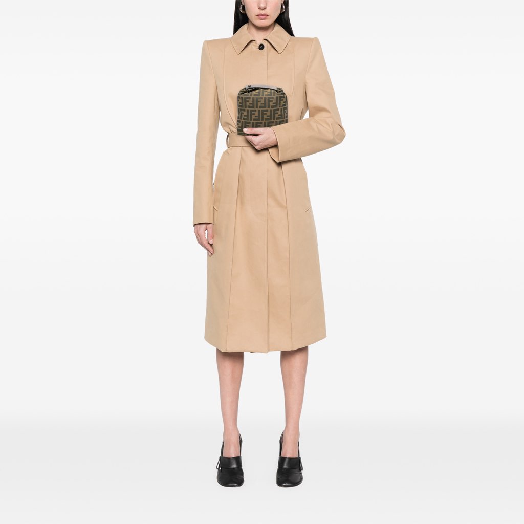 Fendi Zucca Canvas Handbag - Image 14