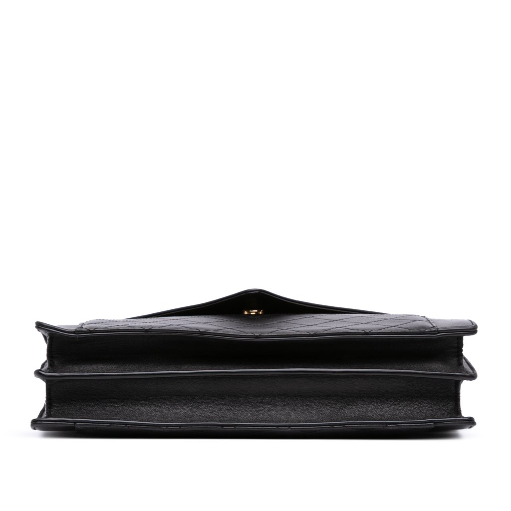 Saint Laurent Quilted Lambskin Gaby Shoulder Bag - 3