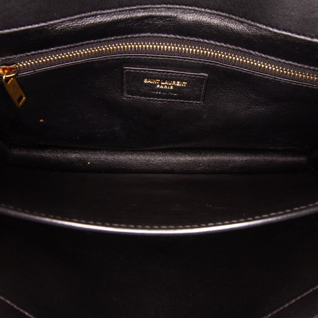 Saint Laurent Quilted Lambskin Gaby Shoulder Bag - 4