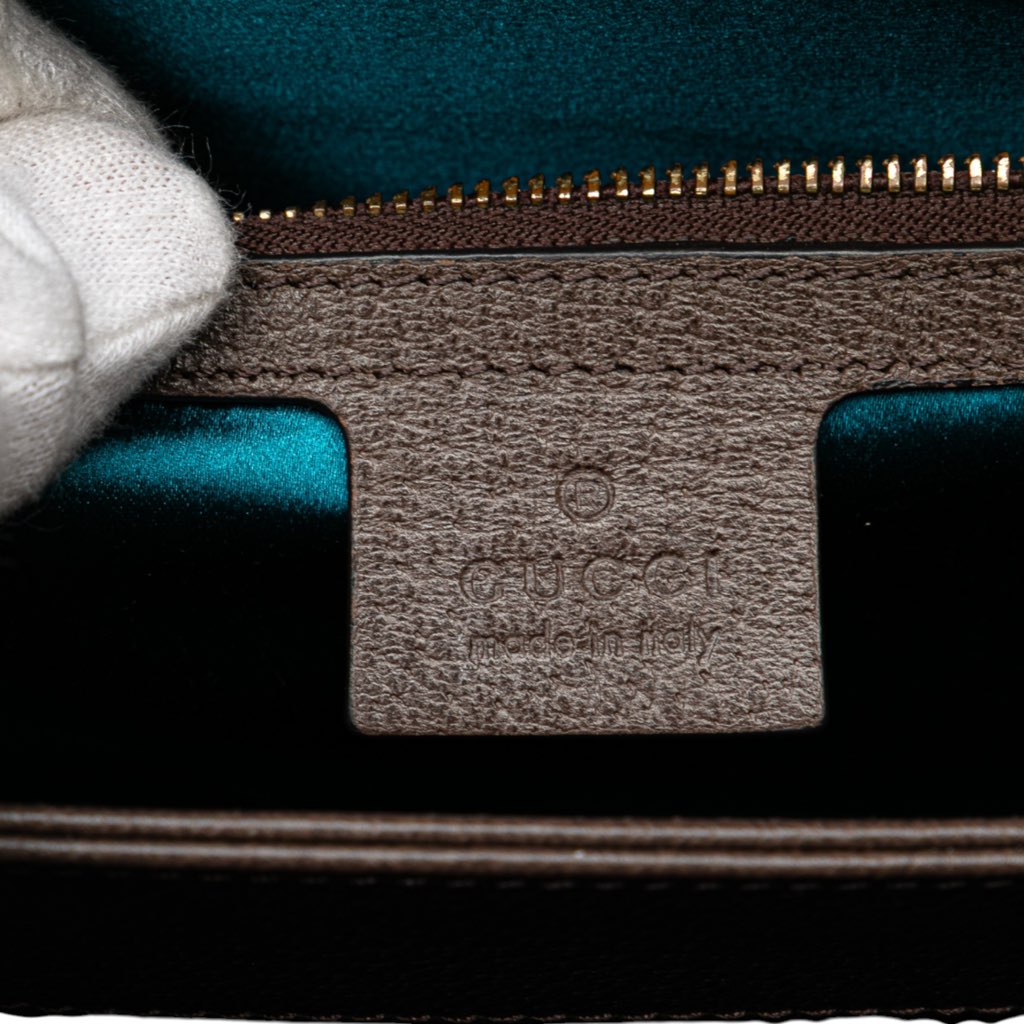 Gucci Medium GG Supreme Ophidia Web Chain Shoulder Bag - 5