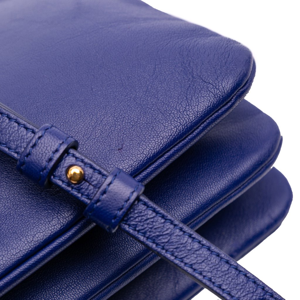 Celine Small Lambskin Trio Crossbody - 4