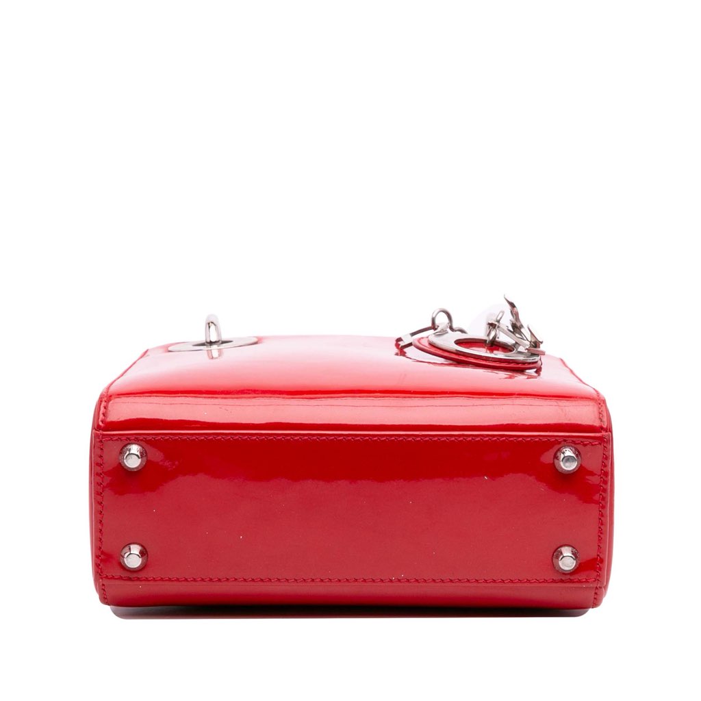 Dior Mini Patent Lady Dior - 3