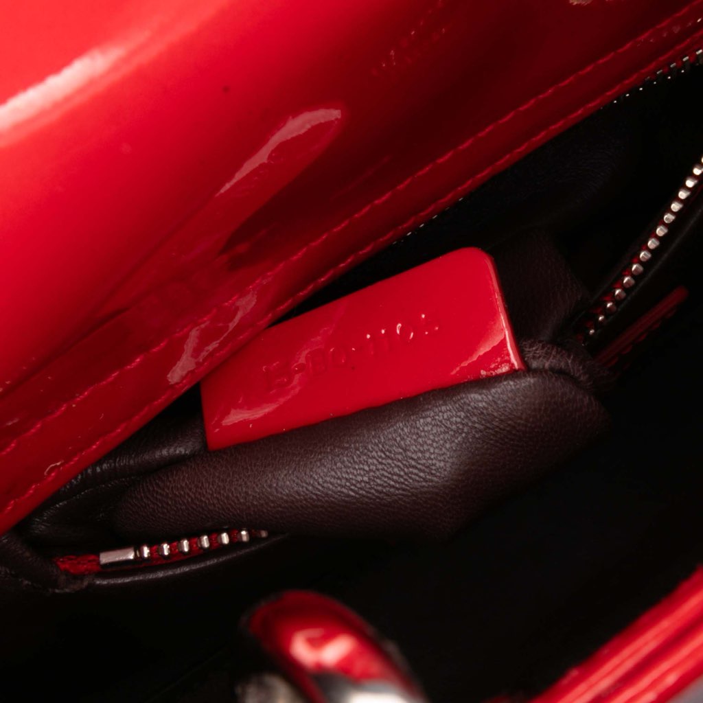 Dior Mini Patent Lady Dior - 5