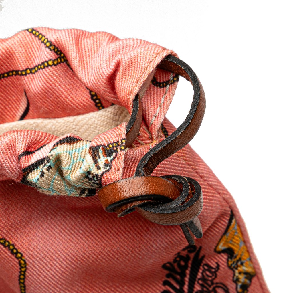 Loewe Paulas Ibiza Canvas Seashell Print Drawstring Pouch - Image 10