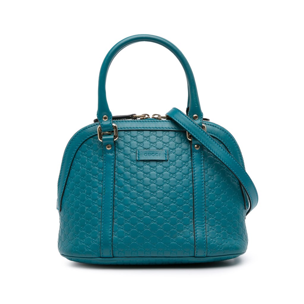 Gucci Mini Microguccissima Dome Satchel