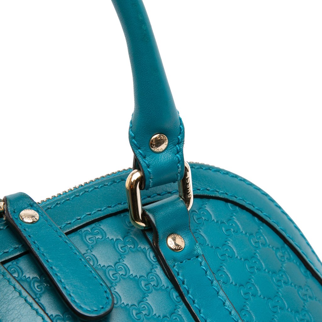 Gucci Mini Microguccissima Dome Satchel - Image 11