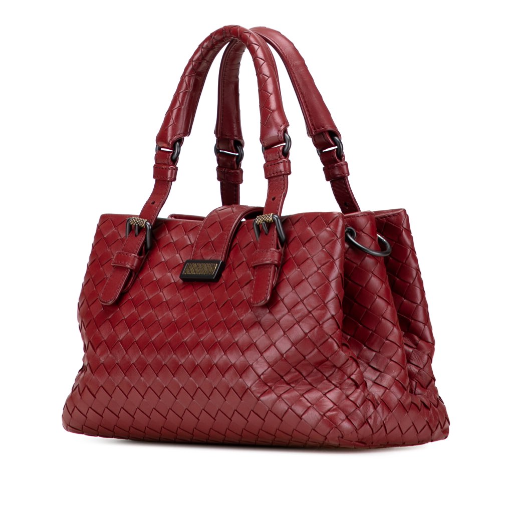 Bottega Veneta Mini Nappa Intrecciato Roma Satchel - 2
