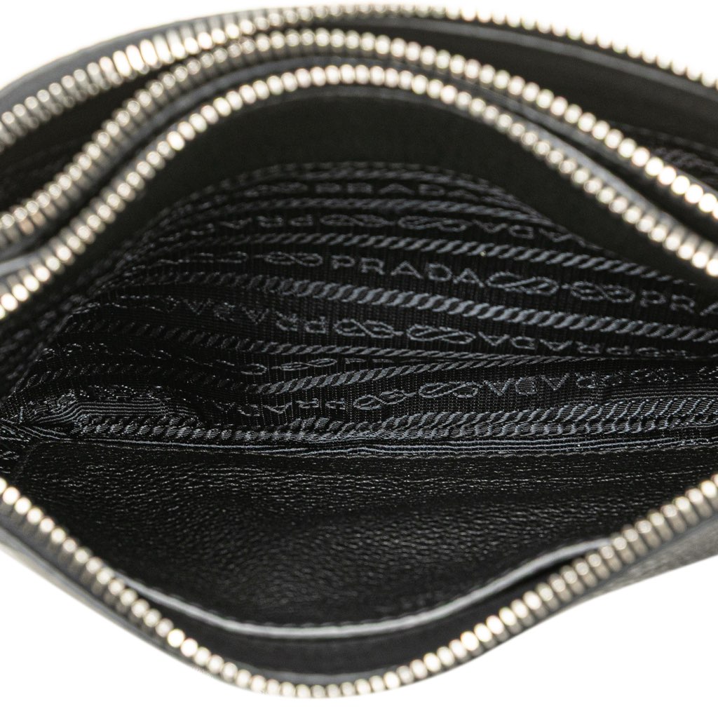 Prada Vitello Phenix Double Zip Crossbody - 4