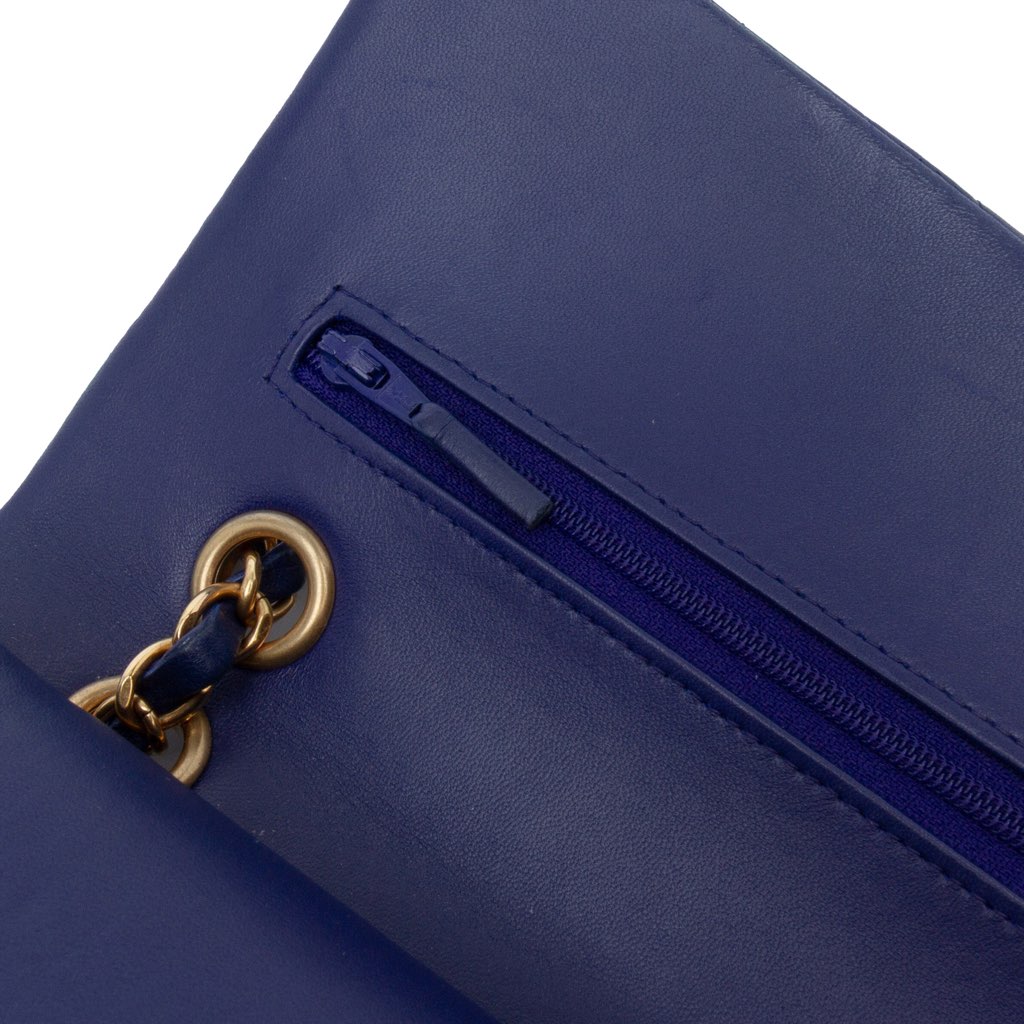 Chanel Medium Classic Chevron Lambskin Double Flap - Image 10