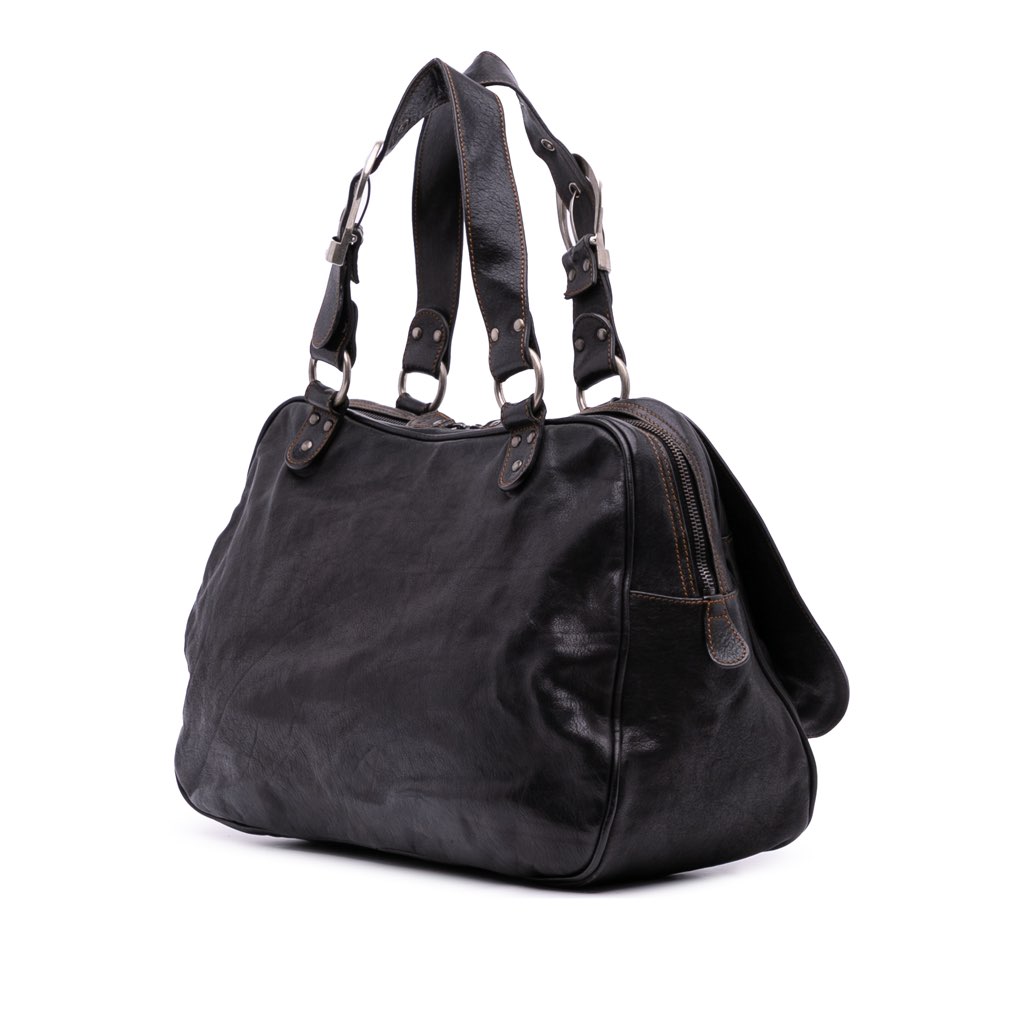 Dior Calfskin Gaucho Double Saddle Shoulder Bag - 2