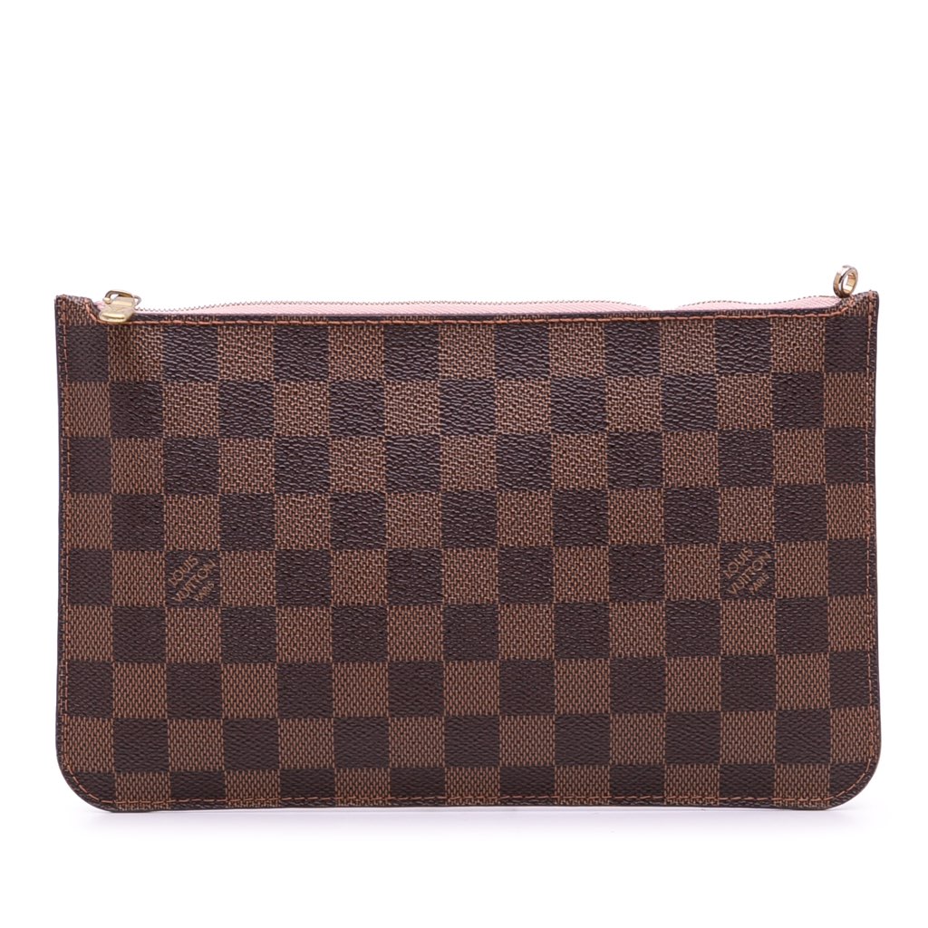 Louis Vuitton Damier Ebene Neverfull MM Pouch