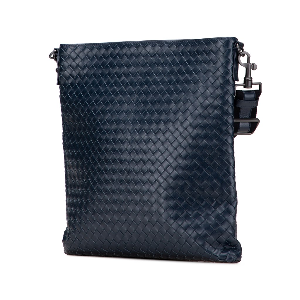 Bottega Veneta Nappa Intrecciato VN Crossbody - Back view