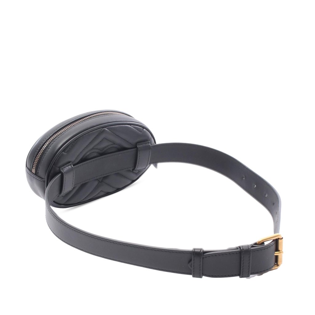 Gucci GG Marmont Matelasse Leather Belt Bag - 2