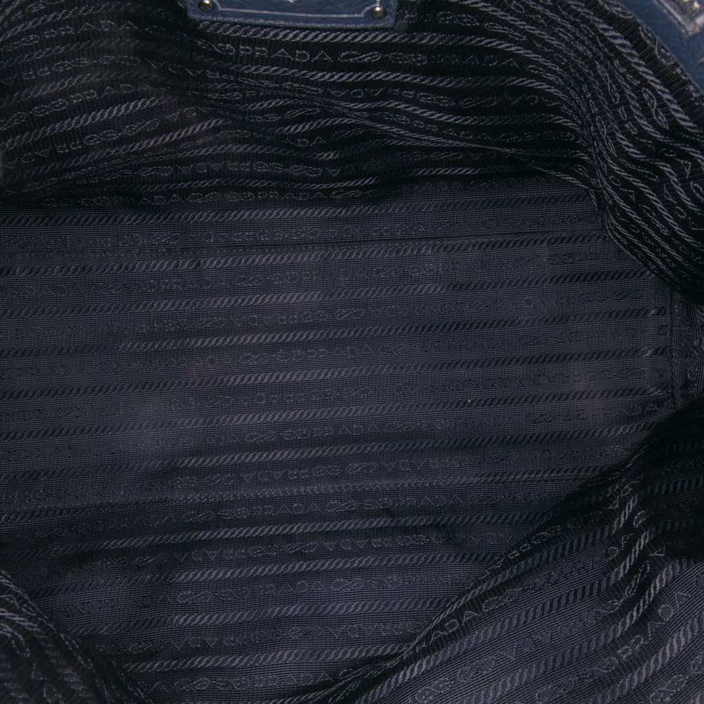 Prada Vitello Phenix Side Zip Shopper Tote - 4