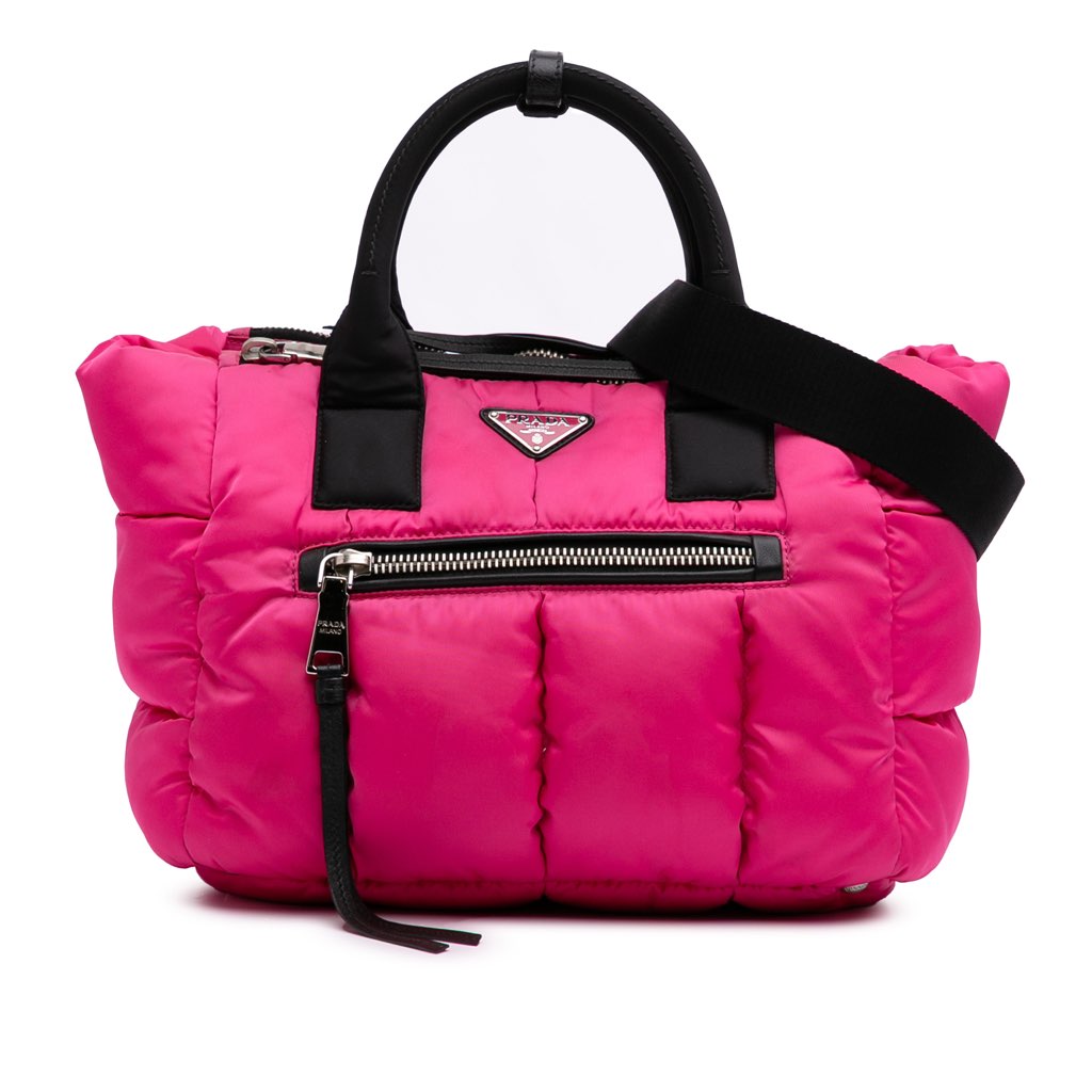 Prada Tessuto Bomber Satchel