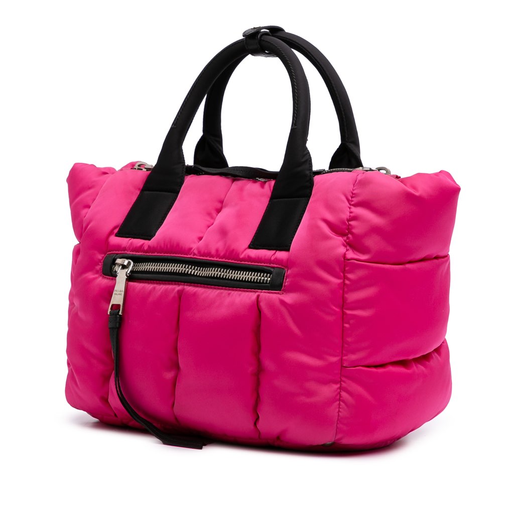 Prada Tessuto Bomber Satchel - 2