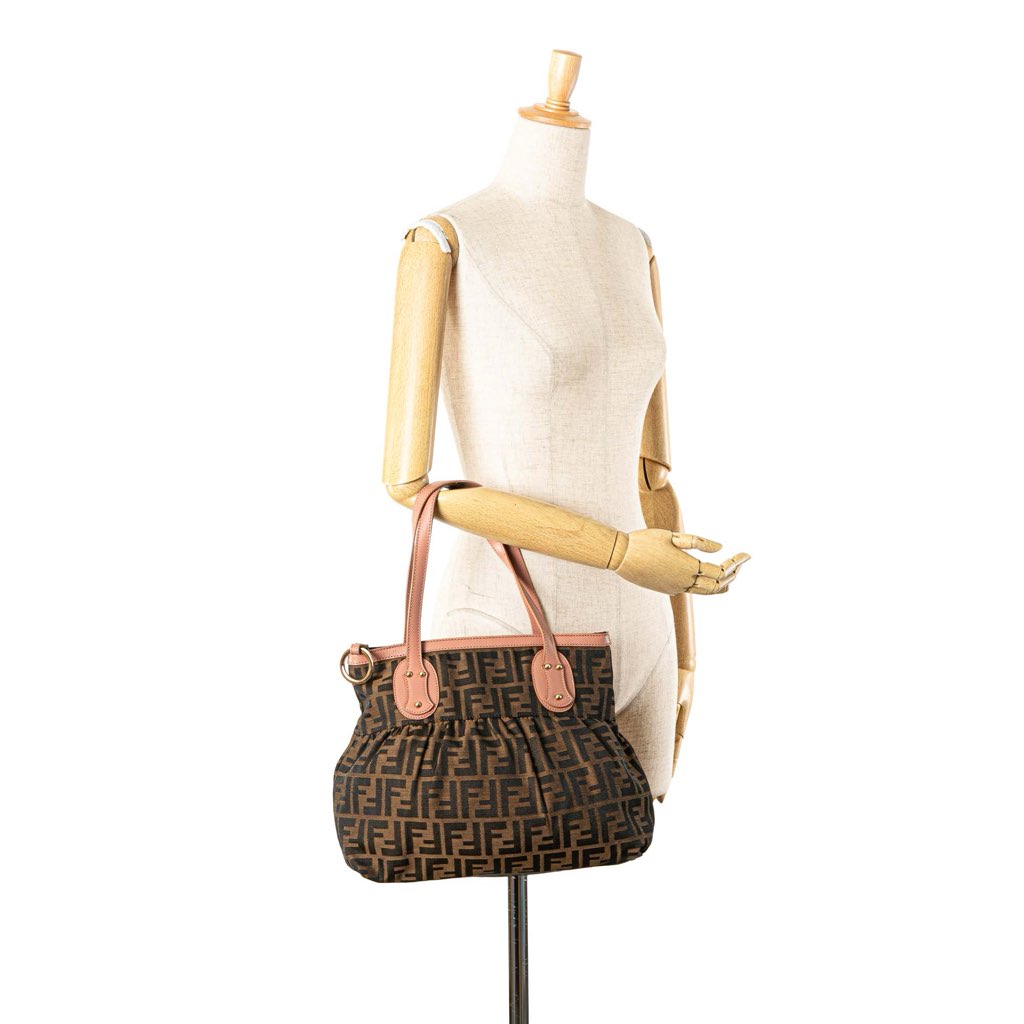 Fendi Small Zucca Canvas Chef Tote - Image 13