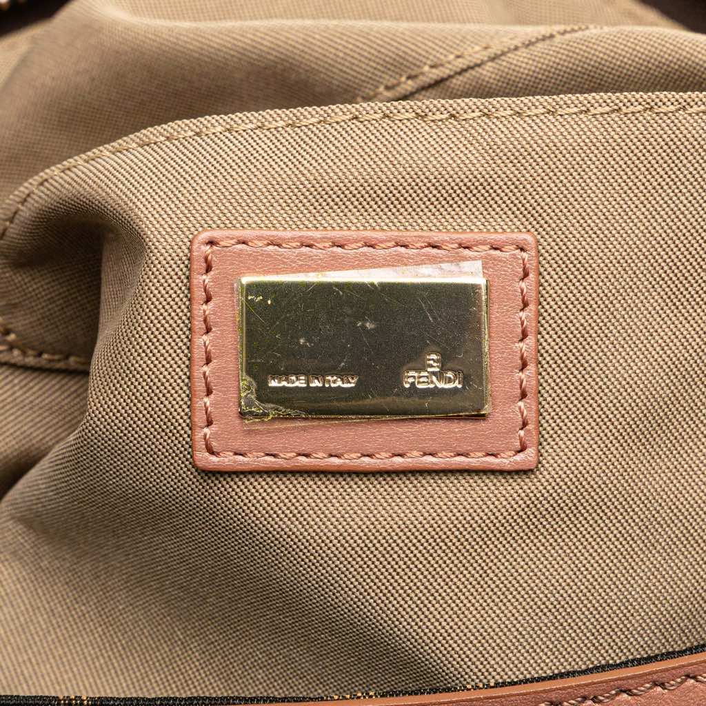 Fendi Small Zucca Canvas Chef Tote - Side view