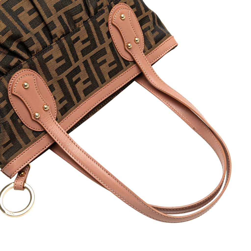 Fendi Small Zucca Canvas Chef Tote - Image 12