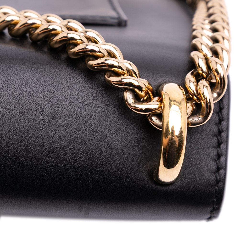 Gucci Small Leather Padlock Crossbody - Image 10