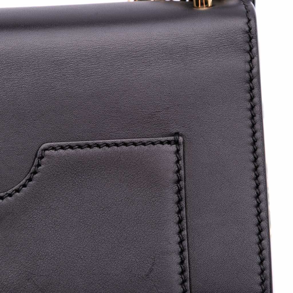 Gucci Small Leather Padlock Crossbody - Image 11