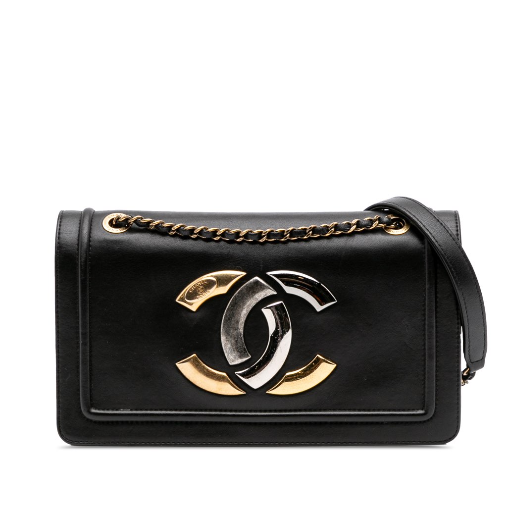 Chanel Lambskin CC Antico Flap