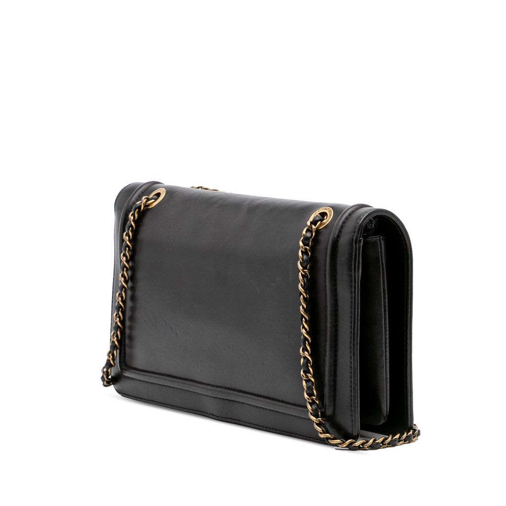 Chanel Lambskin CC Antico Flap - Back view