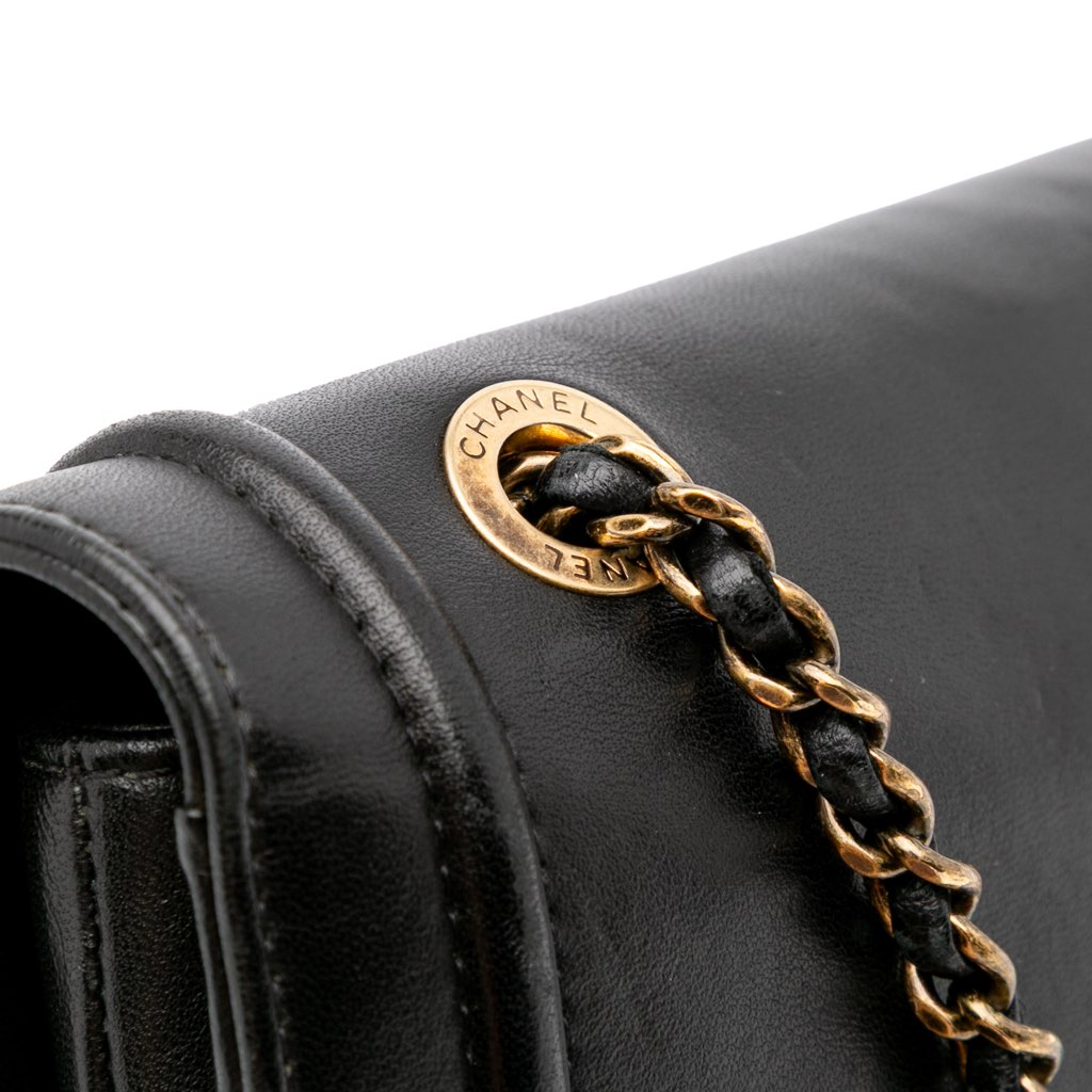 Chanel Lambskin CC Antico Flap - Image 10