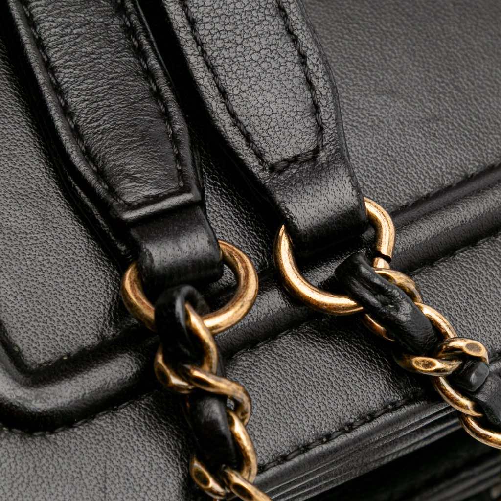 Chanel Lambskin CC Antico Flap - Image 11