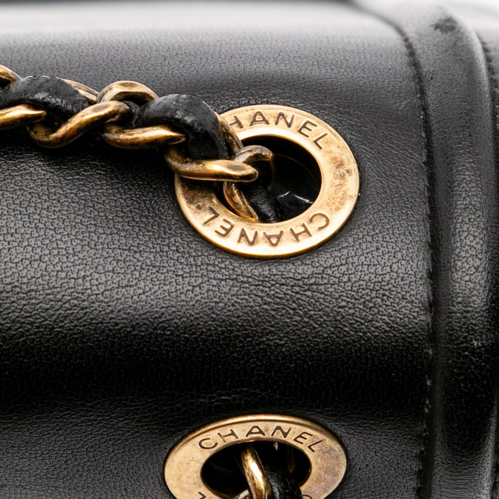 Chanel Lambskin CC Antico Flap - Image 12