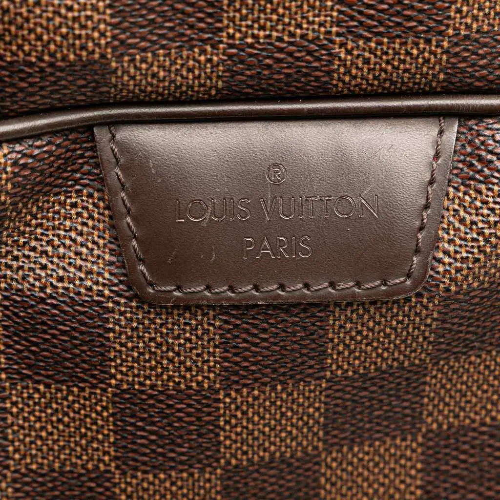 Louis Vuitton Damier Ebene Rivington GM Brown Canvas Very good - Box View