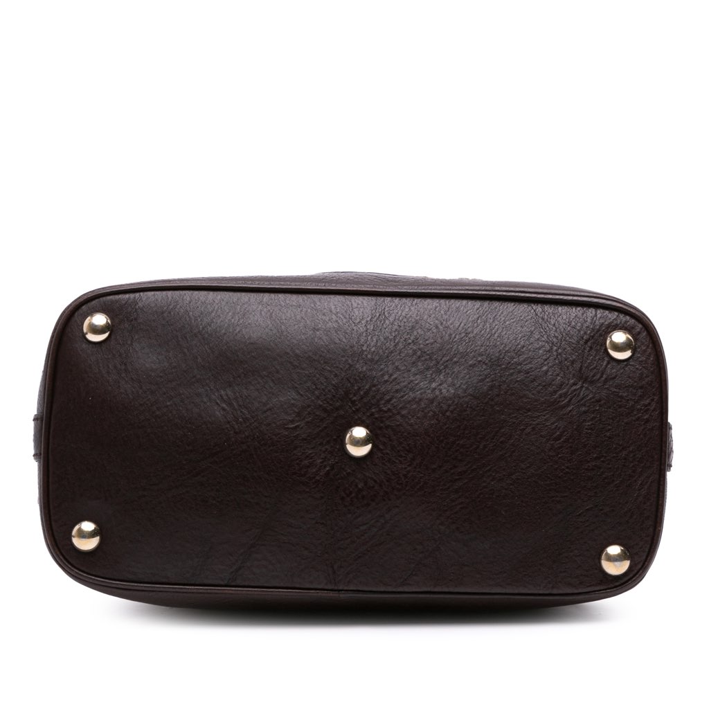 Gucci Medium GG Canvas Charm Dome Satchel - 3