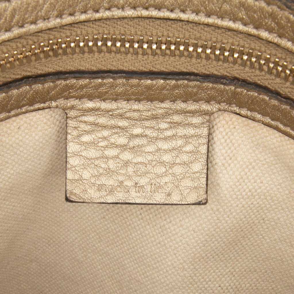 Gucci GG Canvas Bella Satchel - Side view