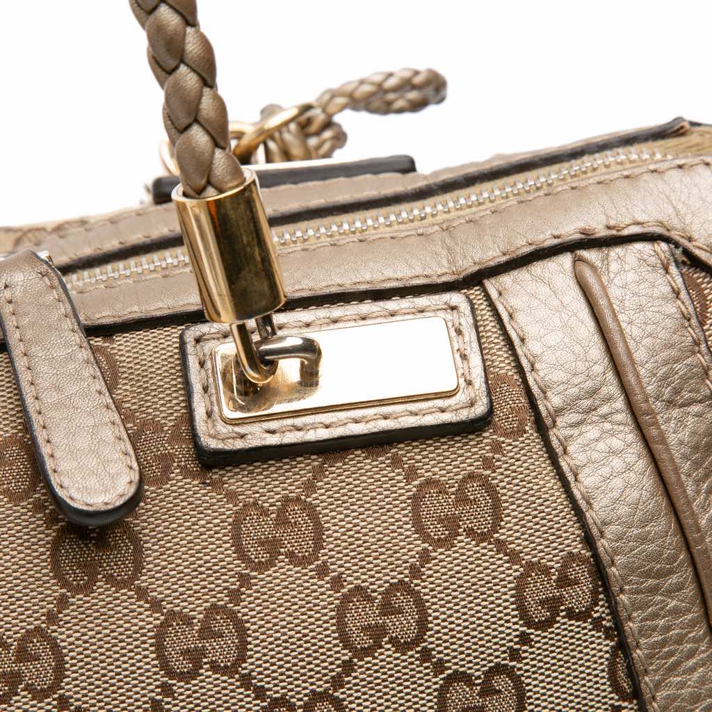 Gucci GG Canvas Bella Satchel - Image 10