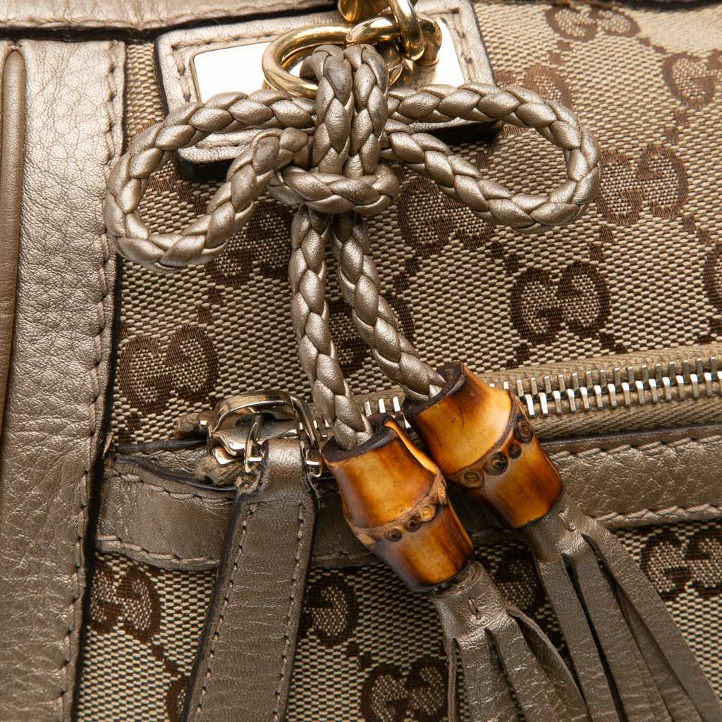 Gucci GG Canvas Bella Satchel - Image 11